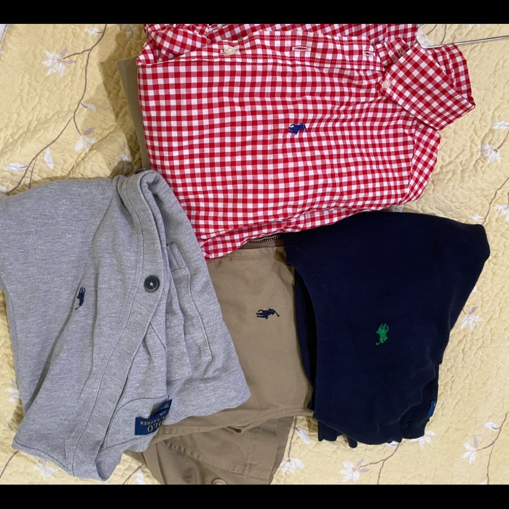 Ralph lauren 10-12 boys clothes